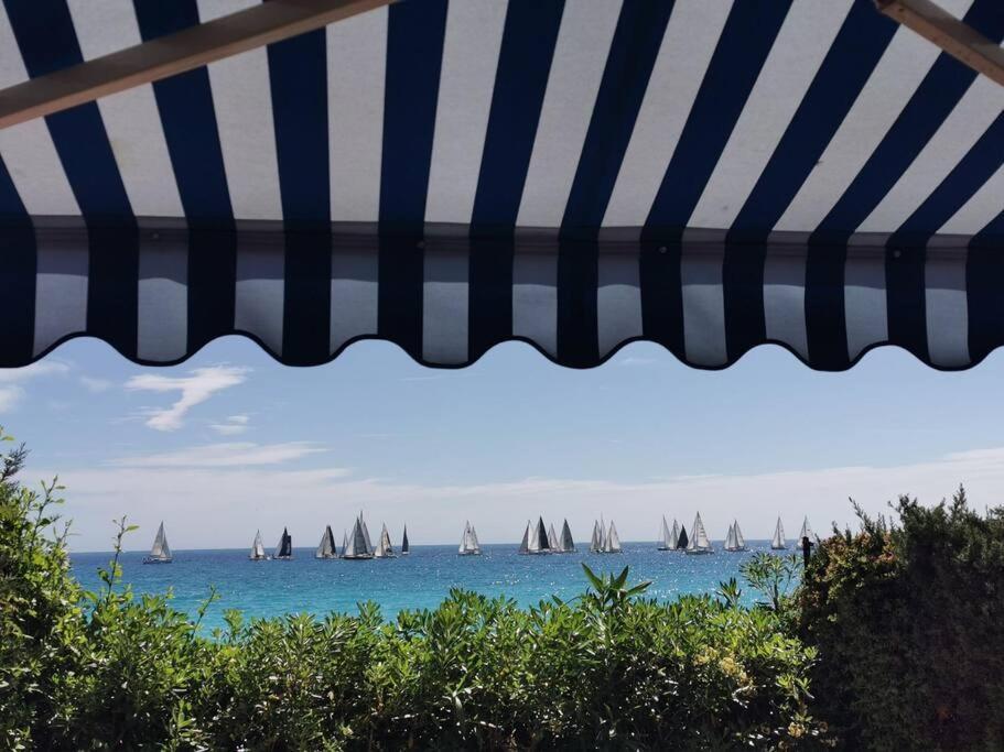 L'Apartment Paradise Sur Mer/80Sqm Beach Front +Ac Mentona Zewnętrze zdjęcie